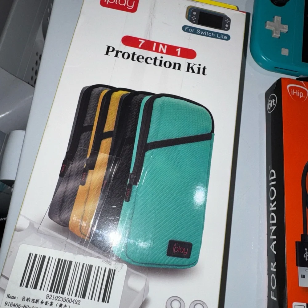 Nintendo switch lite bundle case dock turquoise
